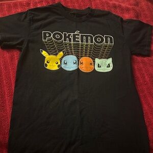 Black Pokémon Graphic T-Shirt